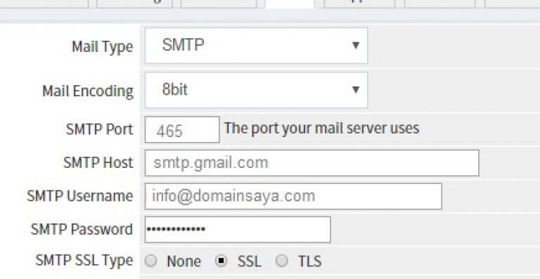 Smtp ssl port